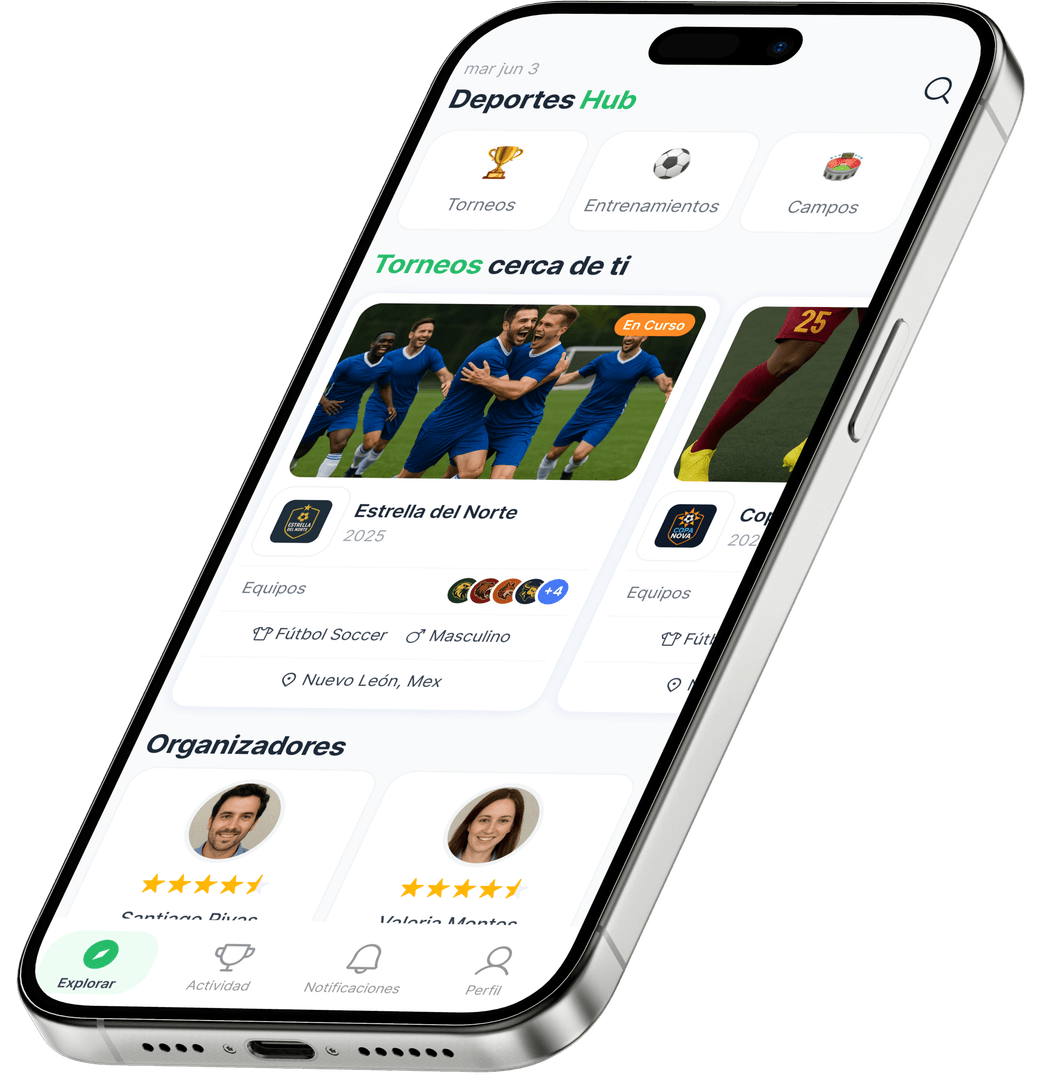 Nuestra app para jugadores
